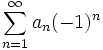 math alternating series