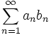 math sum of the product of two sequences of numbers