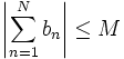 maths dirichet's test mpdolus inequality condition