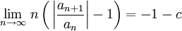 maths series raabe's test absolutely convergent condition