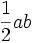 math geometry rhombus area formula