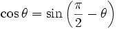 maths trigonometry cos definition formula